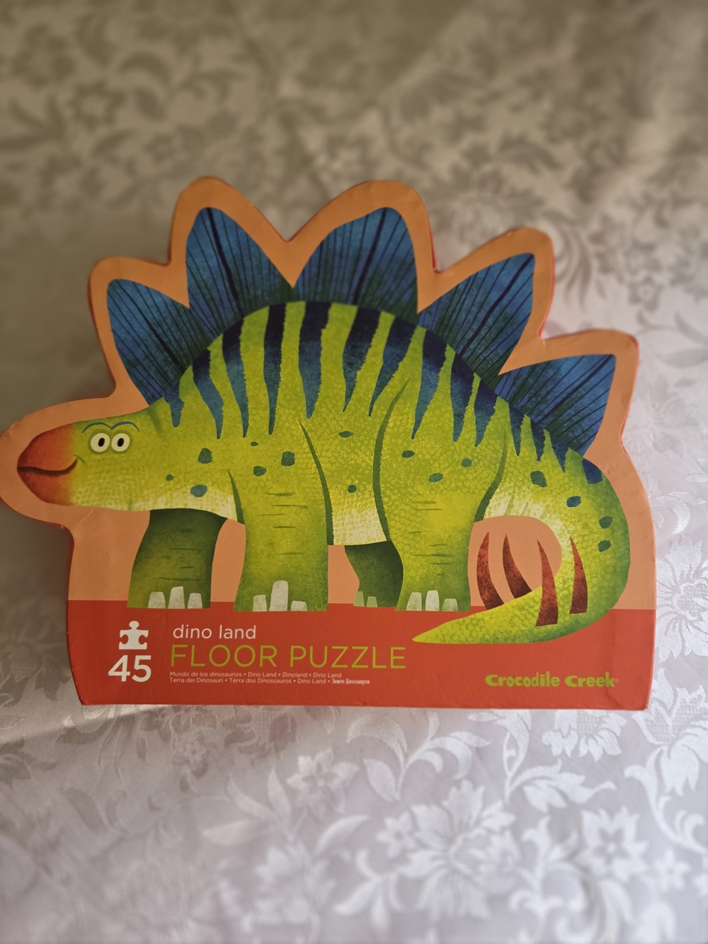 Floor Puzzle Dino land for kids 3+. 45psc of 16*20 (40cm*50cm)